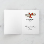 Funny Afstuderen Sheepskin Wenskaart Kaart (Binnen)