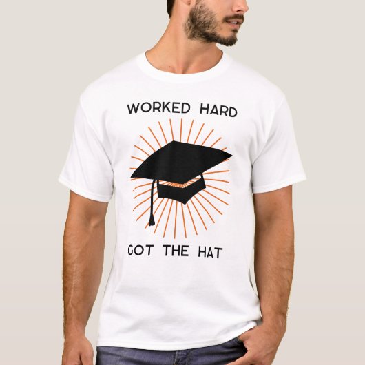 Funny Afstuderen T-shirt (Voorkant)