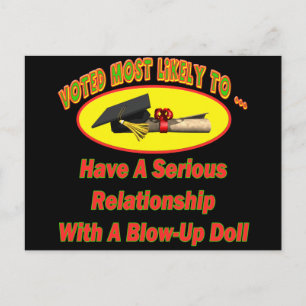 Funny Afstuderen T Shirten en Gifts Briefkaart