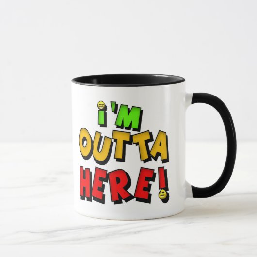 Funny Afstuderen T Shirten en Gifts Mok (Rechts)
