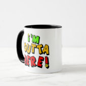 Funny Afstuderen T Shirten en Gifts Mok (Voorkant links)
