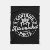 Funny After Hip Surgery Recovery Bionic Hip Replac Fleece Deken (Voorkant)