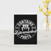 Funny After Hip Surgery Recovery Bionic Hip Replac Kaart (Gele Bloem)