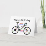 Funny Age Birthday Bike, Cycling, Sport, Hobby Kaart<br><div class="desc">Grappig Age Birthday Bike,  Cycling,  Sport,  Hobby voor haar.  Nu je ouder bent,  zal je het mysterie van de ouderen ontdekken.. - Hoe ouder je bent,  hoe      energiek je ook bent - Hoe ouder je      bent,  hoe ouder je bent</div>