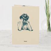 Funny Ageing Gray Hair Birthday Kaart (Achterkant)