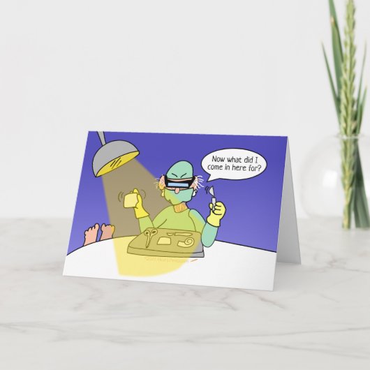 Funny Ageing Hip Knee Replacement Surgery krijgt g Kaart (Voorkant)