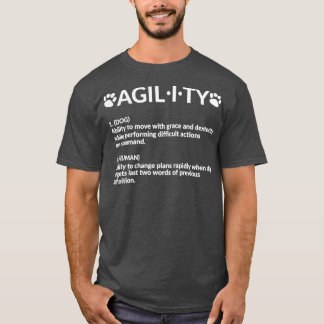 Funny Agility Dog Training T-shirt