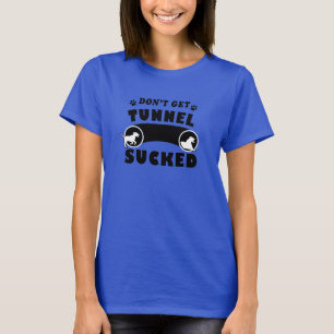Funny Agility Dogs Tunnel T-Shirt