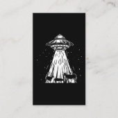 Funny Agriculture Alien Cows UFO Abduction Farmer Visitekaartje (Voorkant)