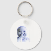 Funny Ai Baby Holding Laugh Meme Sleutelhanger (Voorkant)