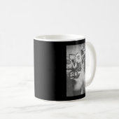 Funny Ai Siamese Cat Selfie With Santa Claus Chris Koffiemok (Voorkant rechts)