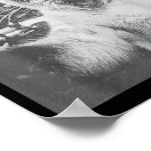 Funny Ai Siamese Cat Selfie With Santa Claus Chris Poster (Hoek)