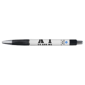 Funny AI Startup Tech – 2 QR Code Custom Marketing Pen