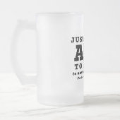 Funny AI Tech Specialist – Personalized QR Code Matglas Bierpul (Links)