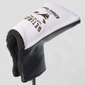 Funny Air Force Pensioen Gezegde voor gepensioneer Golfheadcover (3/4 voorkant)