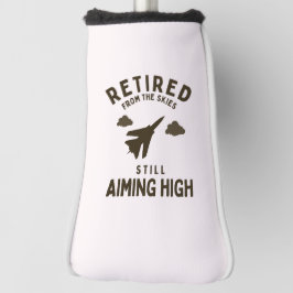 Funny Air Force Pensioen Gezegde voor gepensioneer Golfheadcover