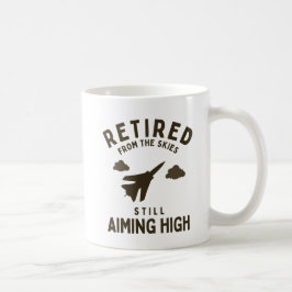 Funny Air Force Pensioen Gezegde voor gepensioneer Koffiemok