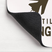 Funny Air Force Pensioen Gezegde voor gepensioneer Muismat (Hoek)