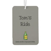 Funny Air Freshener voor hem Luchtverfrisser (Achterkant)