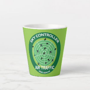 Funny Air Traffic Controller Cadeft Mok luchthav