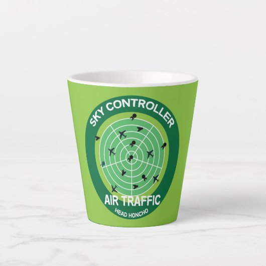Funny Air Traffic Controller Cadeft | Mok luchthav (Voorkant)