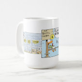 Funny Air Traffic Controller Coffee Mok (Voorkant links)