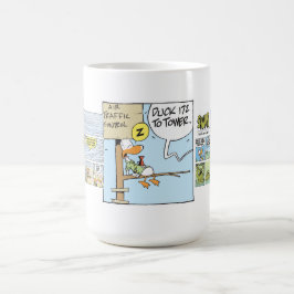 Funny Air Traffic Controller Coffee Mok