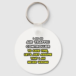 Funny Air Traffic Controller T-Shirts Sleutelhanger