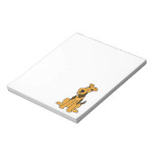 Funny Airedale Dog Puppy Notitieblok (Linkerzijde)