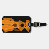Funny Airedale Terrier Dog Art Bagagelabel (Voorkant horizontaal)