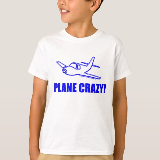 Funny Airplane T-shirt (Voorkant)