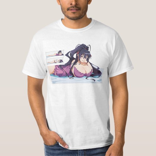 Funny Akeno Himejima Sexy T-shirt (Voorkant)