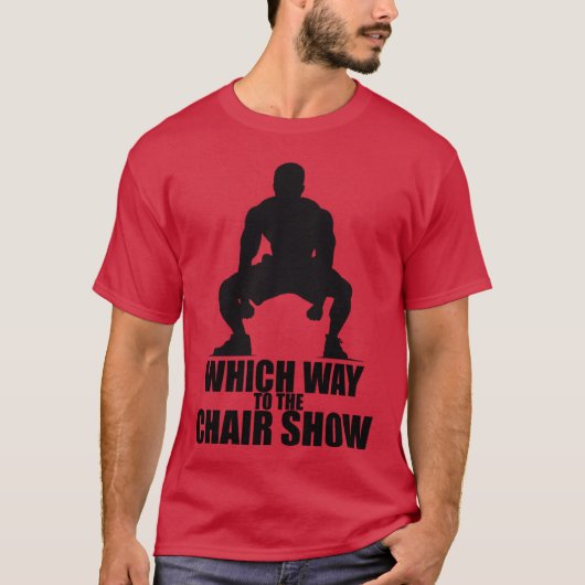 Funny Alabama Brawl Shirt Which Way to the Chair S (Voorkant)