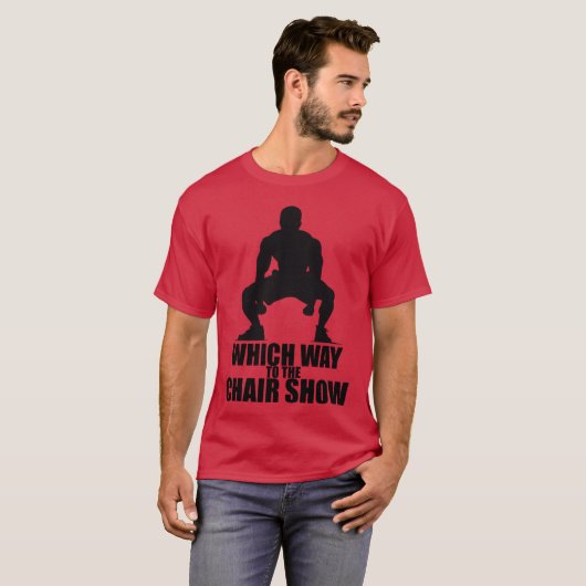 Funny Alabama Brawl Shirt Which Way to the Chair S (Voorkant volledig)