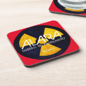 Funny ALARA Goddess of Radiography Bier Onderzetter (Linkerzijde)