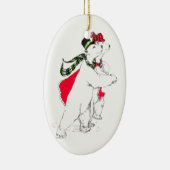 Funny Alaska Wildlife Ornament voor kerstmis (Rechts)