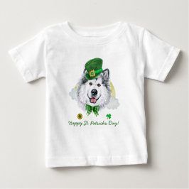 Funny Alaskan Malamute Gold St. Patricks Day