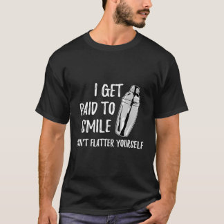 Funny Alcohol Drink Mixer Krijg Betaald Om Mixolo  T-shirt