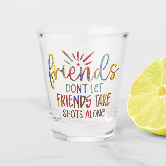 Funny Alcohol Gezegde Shot Glas (Voorkant)