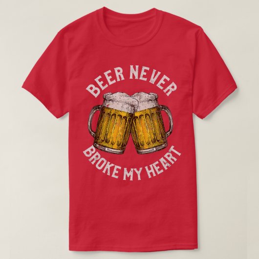 Funny Alcohol hemed Gifts Beer! T-shirt (Design voorkant)
