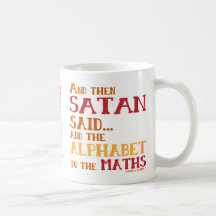 Funny Algebra Alphabet Wiskunde