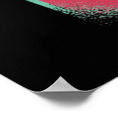 Funny Alien Cat Lover UFO Kitten Spaceship Flying Poster (Hoek)