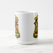 Funny Alien Coffee Design, Too Old For This Koffiemok (Center)