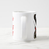 Funny alien hypodermic needle dose of reality grote koffiekop (Achterkant)