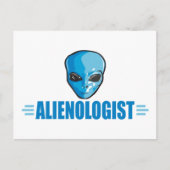 Funny Alien Lover Briefkaart (Voorkant)