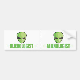 Funny Alien Lover Bumpersticker