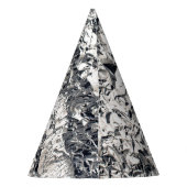 Funny Alien metal Tin Foil Signaleringen Feesthoedjes (Achterkant)