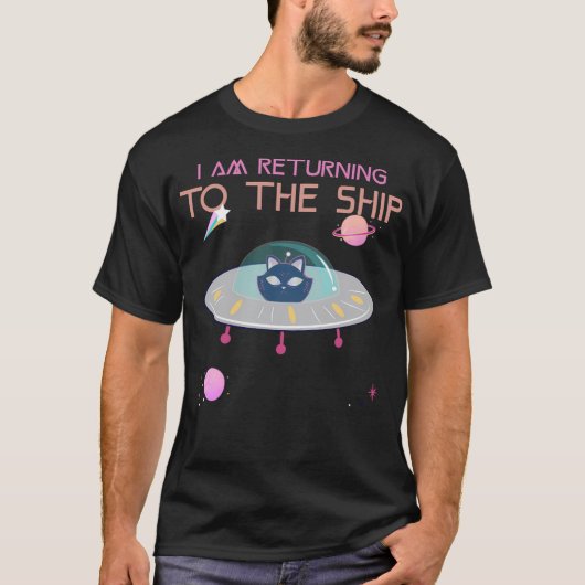 Funny Alien T-shirt (Voorkant)