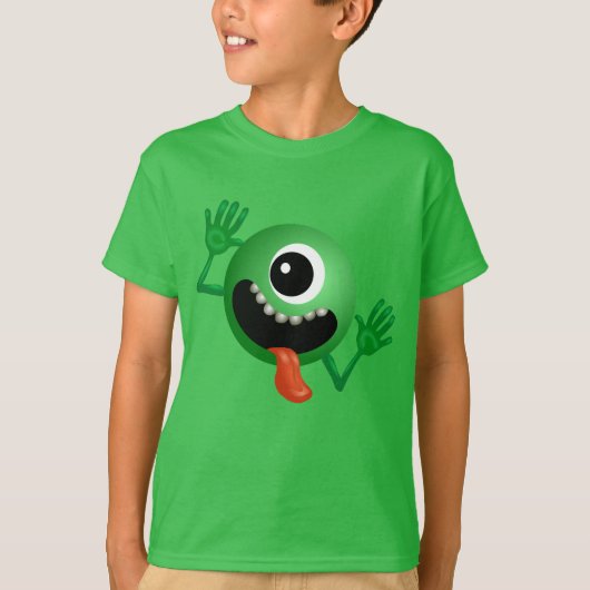 Funny Alien T-shirt (Voorkant)