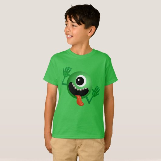 Funny Alien T-shirt (Voorkant volledig)
